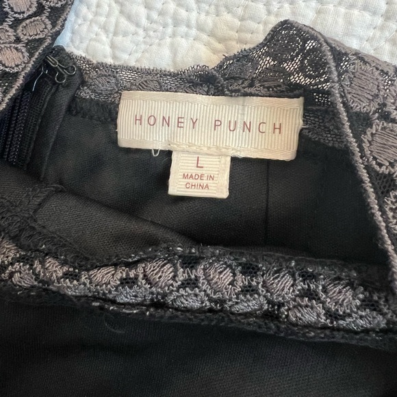 ASOS Honey Punch Embroidered Halter Jumpsuit - Picture 4 of 12